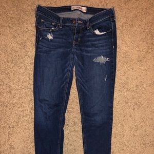 Hollister low rise skinny jeans size 7